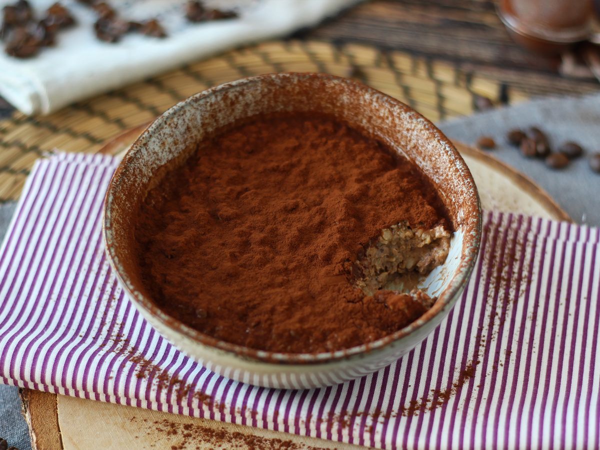 Owsianka na noc o smaku tiramisu - idealne śniadanie z kawą i kakao! - zdjęcie 4