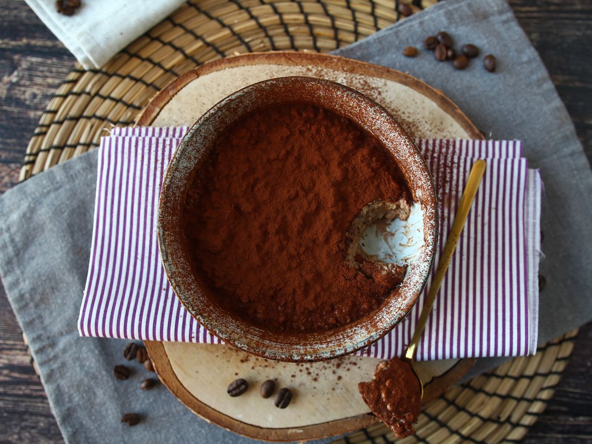 Owsianka na noc o smaku tiramisu - idealne śniadanie z kawą i kakao! - zdjęcie 6