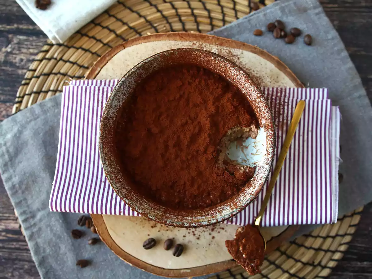 Owsianka na noc o smaku tiramisu - idealne śniadanie z kawą i kakao! - zdjęcie 6