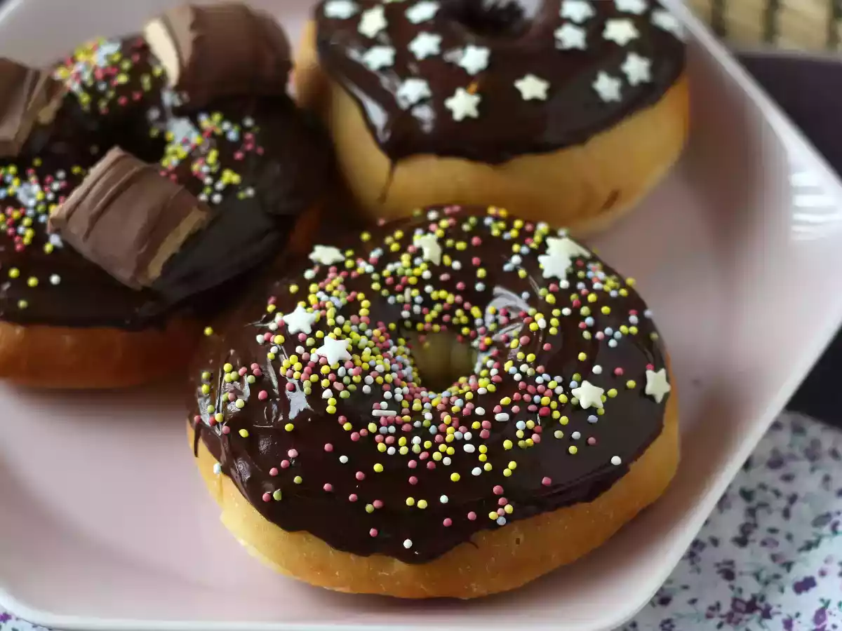 Pączki pieczone w piekarniku - zdrowa i pyszna wersja - zdjęcie 2