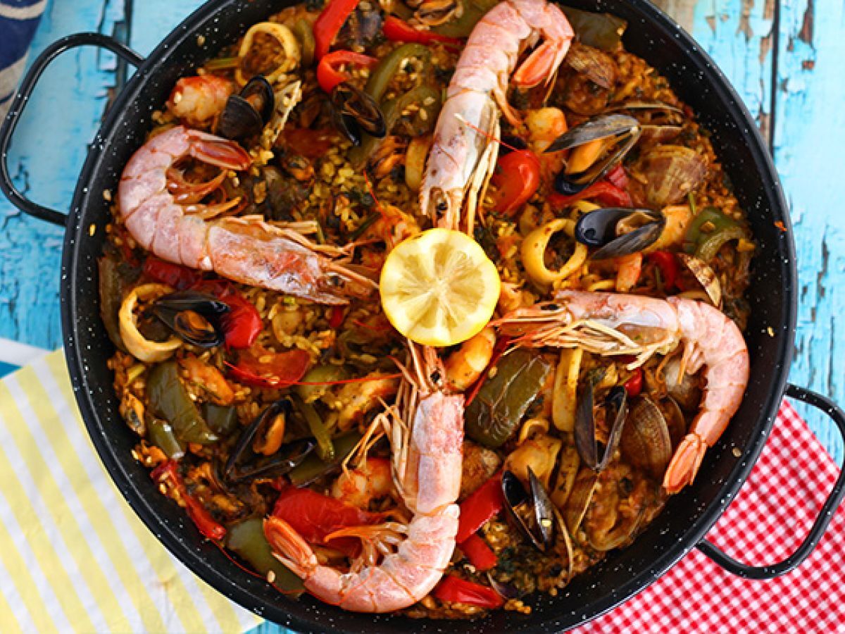 Paella z owocami morza - zdjęcie 2
