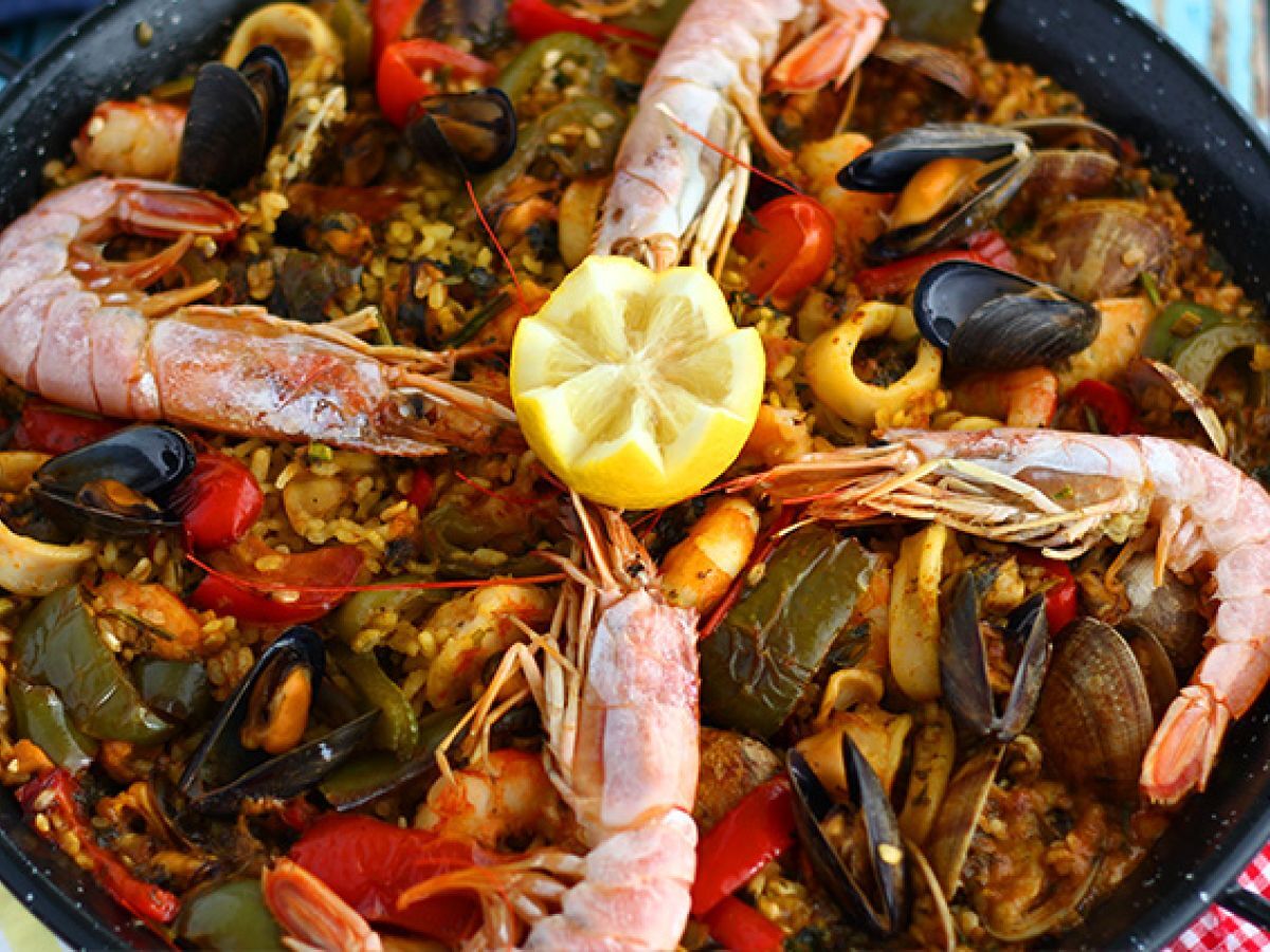 Paella z owocami morza - zdjęcie 3