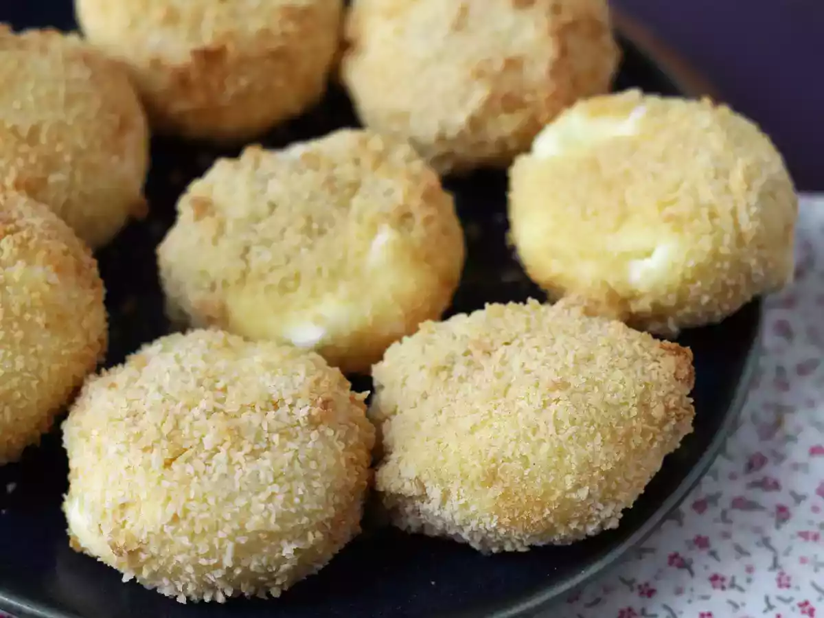 Panierowane Babybels w frytkownicy powietrznej - zdjęcie 3