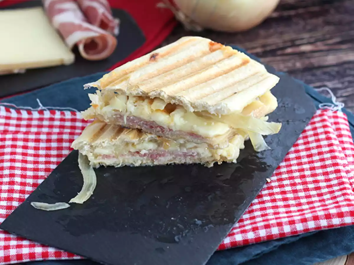 Panini z raclette - zdjęcie 3