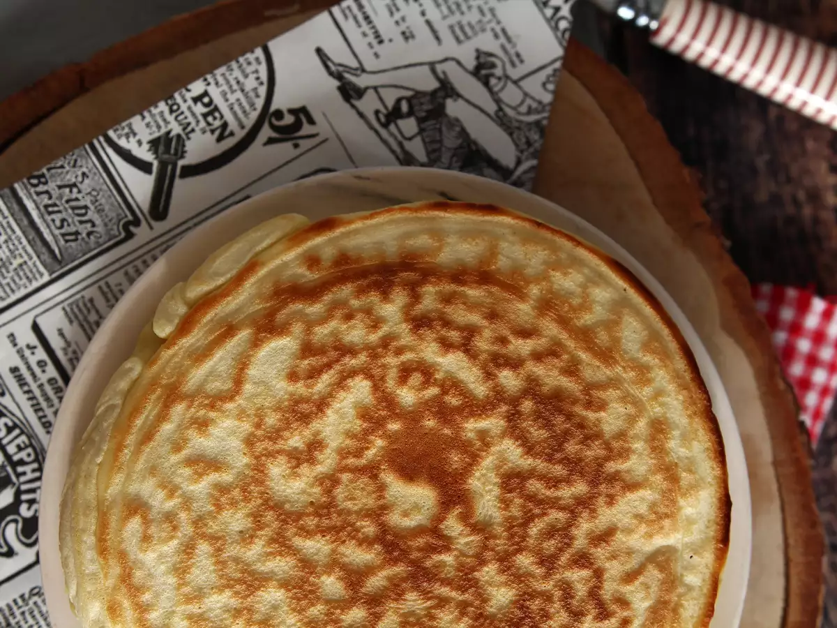Pankejki croque-monsieur z szynką i serem - zdjęcie 5