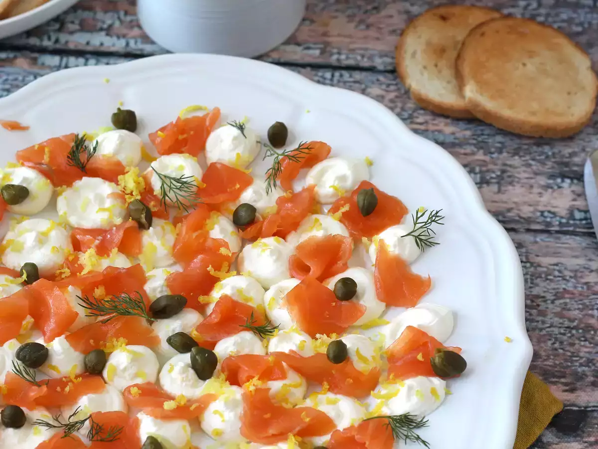 Pasta aperitif z wędzonego łososia - zdjęcie 3