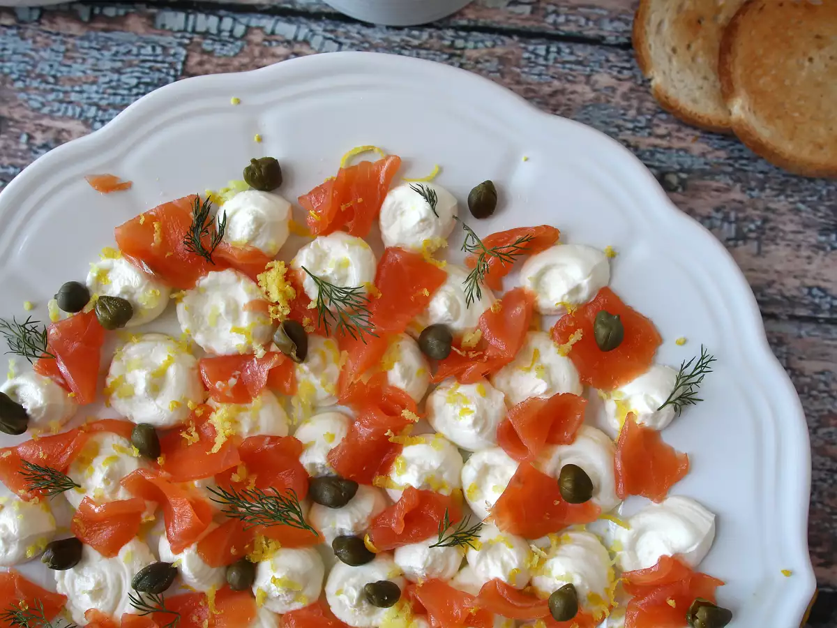 Pasta aperitif z wędzonego łososia - zdjęcie 5
