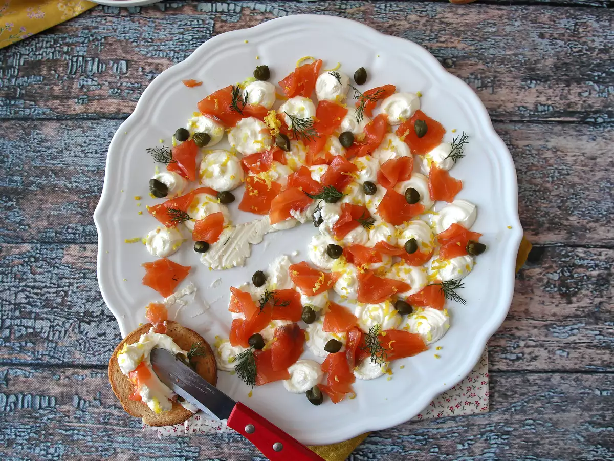 Pasta aperitif z wędzonego łososia - zdjęcie 7