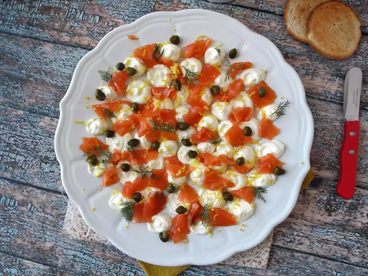 Pasta aperitif z wędzonego łososia - zdjęcie 8