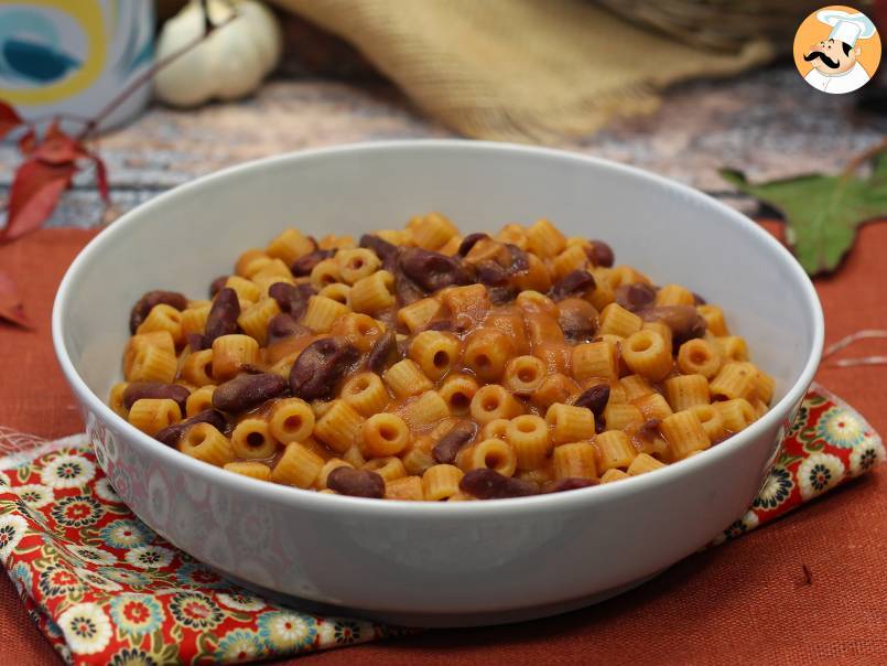 Pasta e fagioli, szybki i kremowy przepis