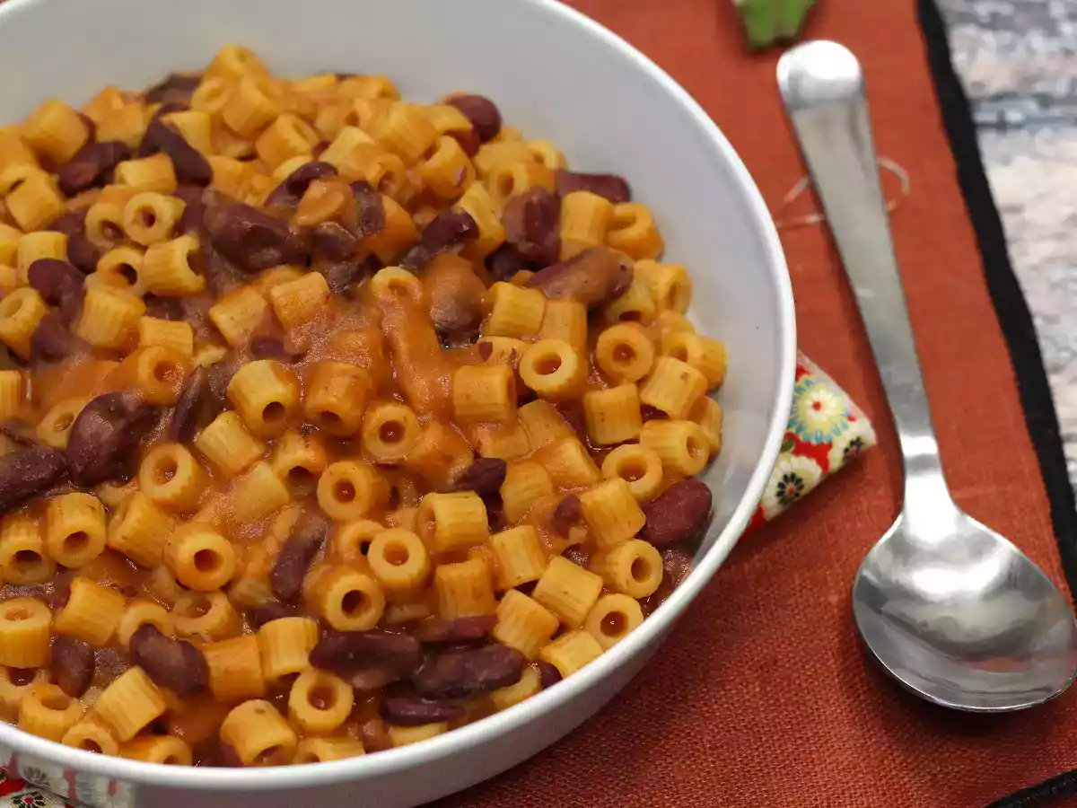 Pasta e fagioli, szybki i kremowy przepis - zdjęcie 2