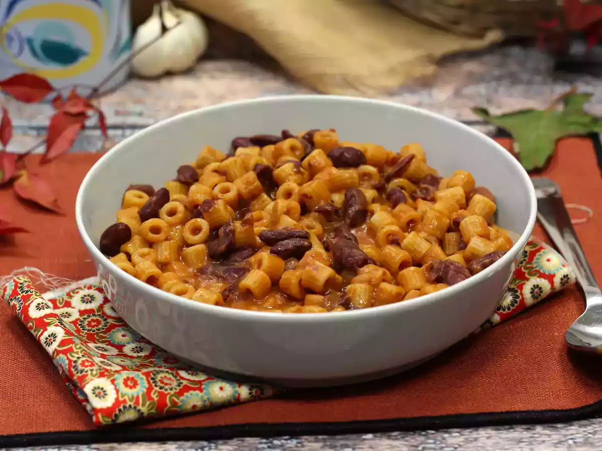 Pasta e fagioli, szybki i kremowy przepis - zdjęcie 4