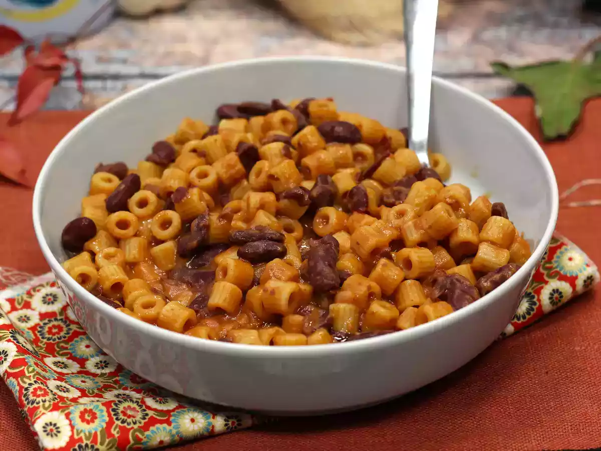 Pasta e fagioli, szybki i kremowy przepis - zdjęcie 5