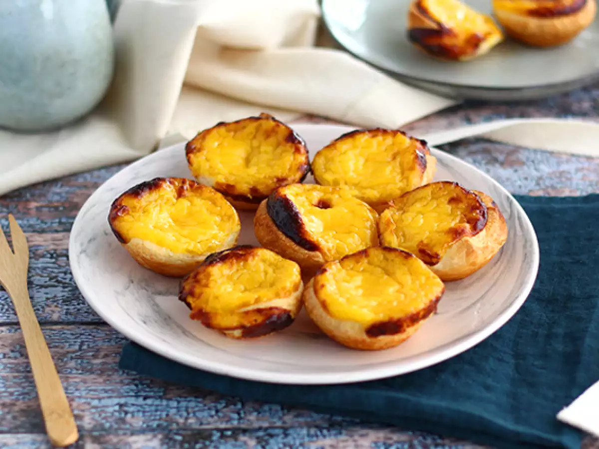 Pastéis de nata – portugalskie tartaletki z kremem