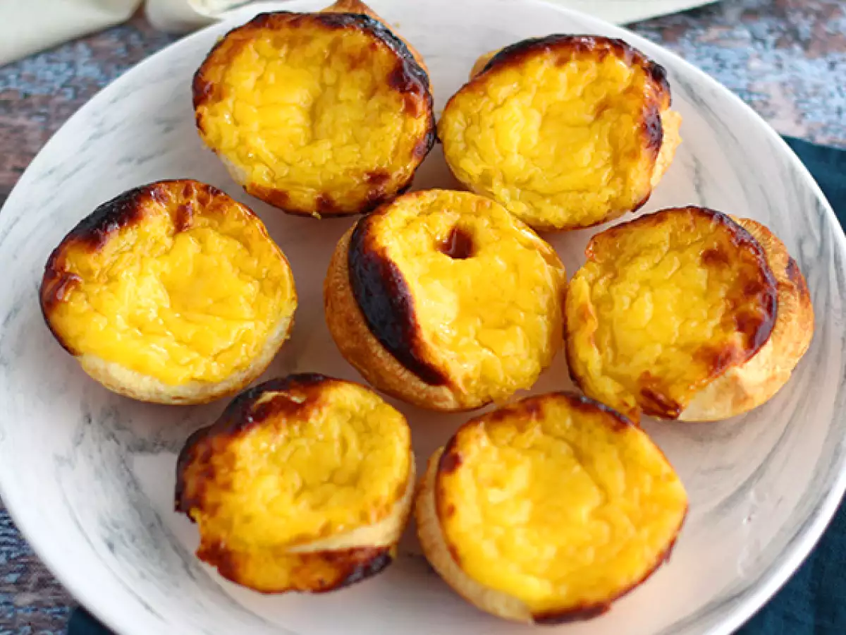 Pastéis de nata – portugalskie tartaletki z kremem - zdjęcie 3