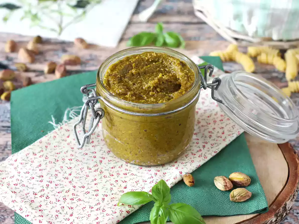 Pesto pistacjowe, łatwy i smaczny sos - zdjęcie 4