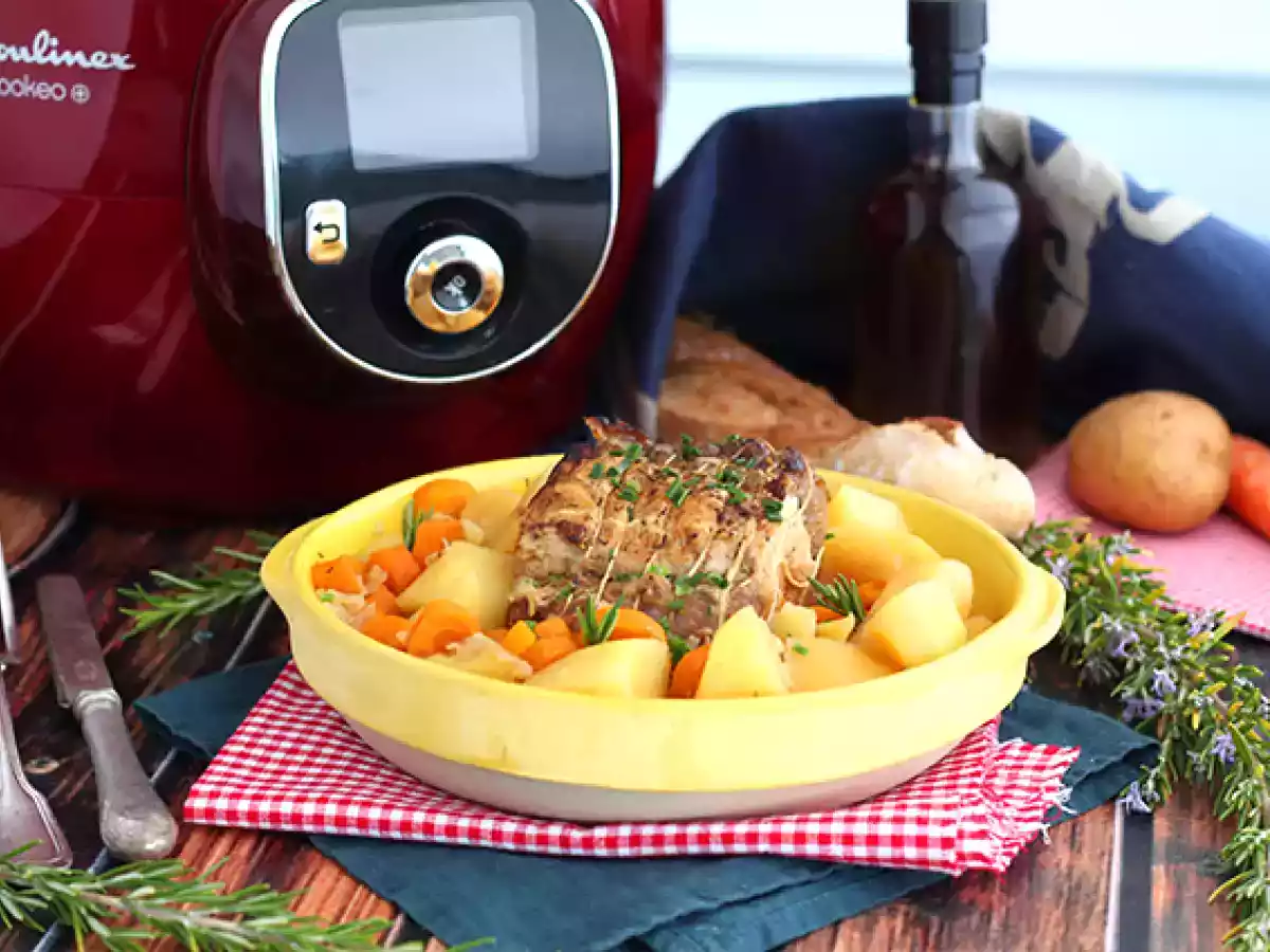 Pieczeń wieprzowa, przepis w Cookeo