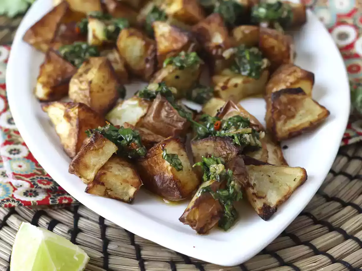 Pieczone ziemniaki z chimichurri - zdjęcie 2