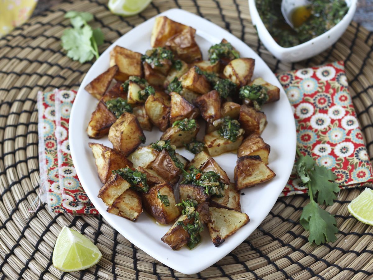 Pieczone ziemniaki z chimichurri - zdjęcie 3