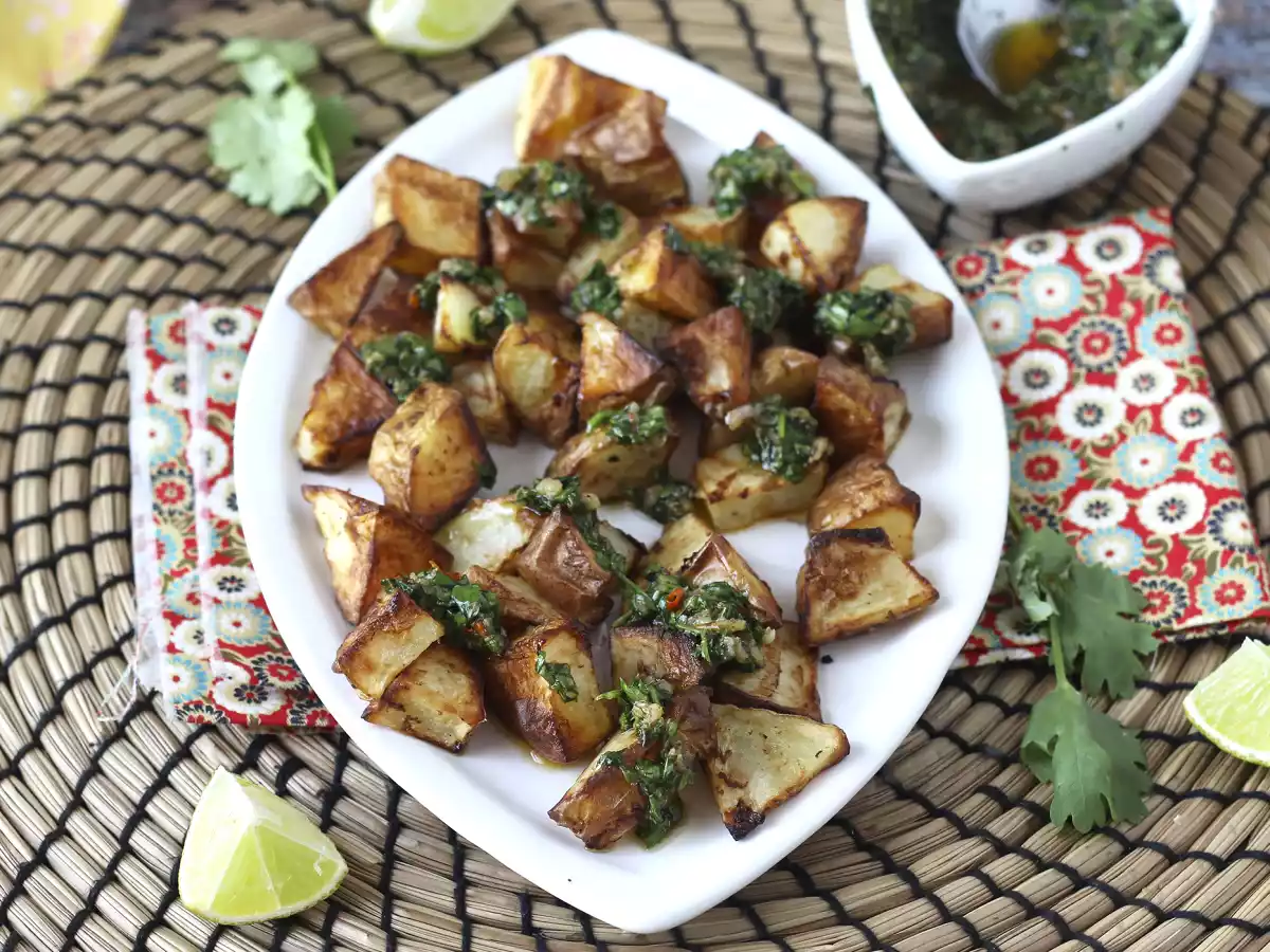 Pieczone ziemniaki z chimichurri - zdjęcie 3
