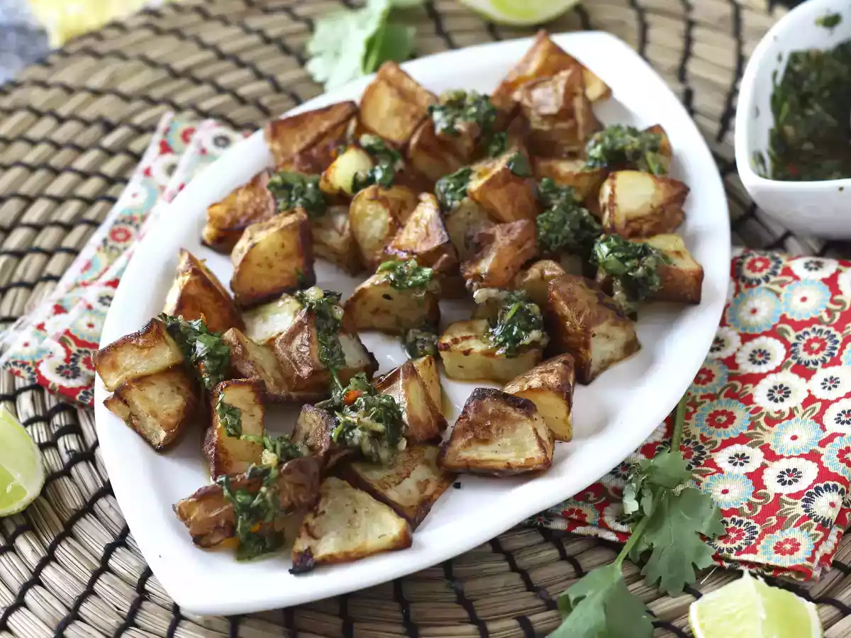 Pieczone ziemniaki z chimichurri - zdjęcie 4