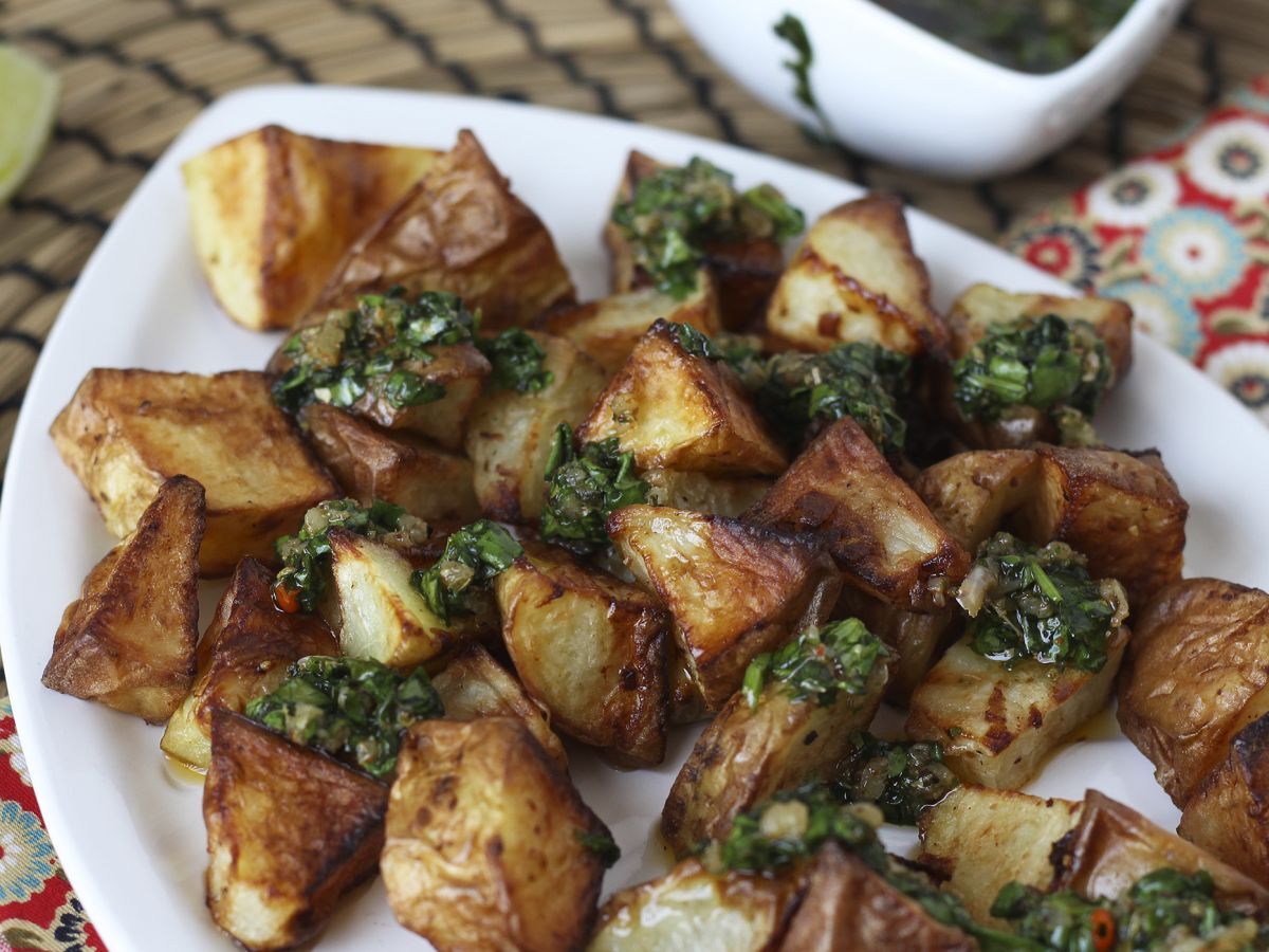 Pieczone ziemniaki z chimichurri - zdjęcie 5