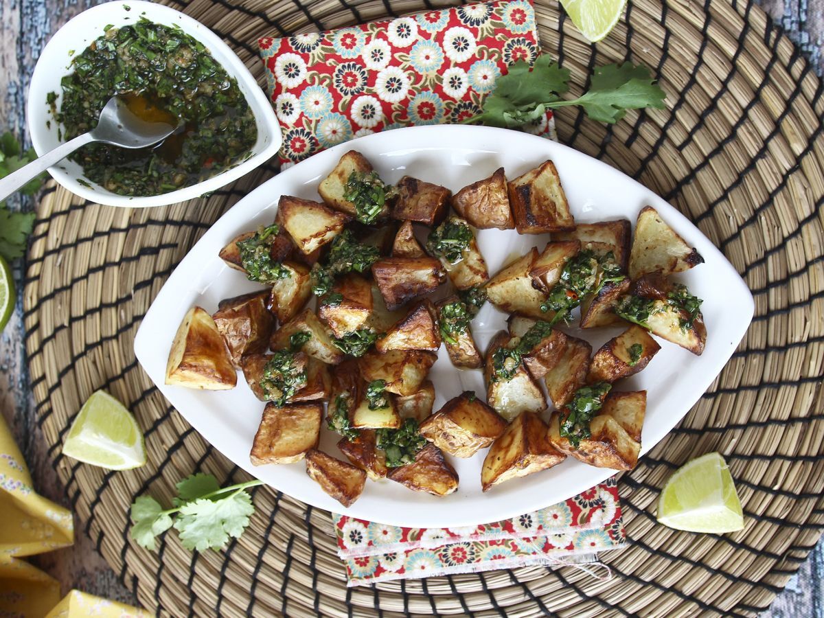 Pieczone ziemniaki z chimichurri - zdjęcie 7