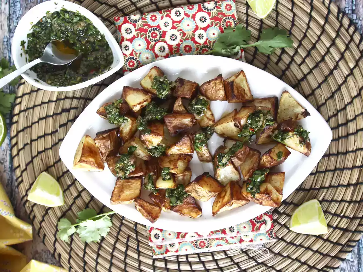 Pieczone ziemniaki z chimichurri - zdjęcie 7
