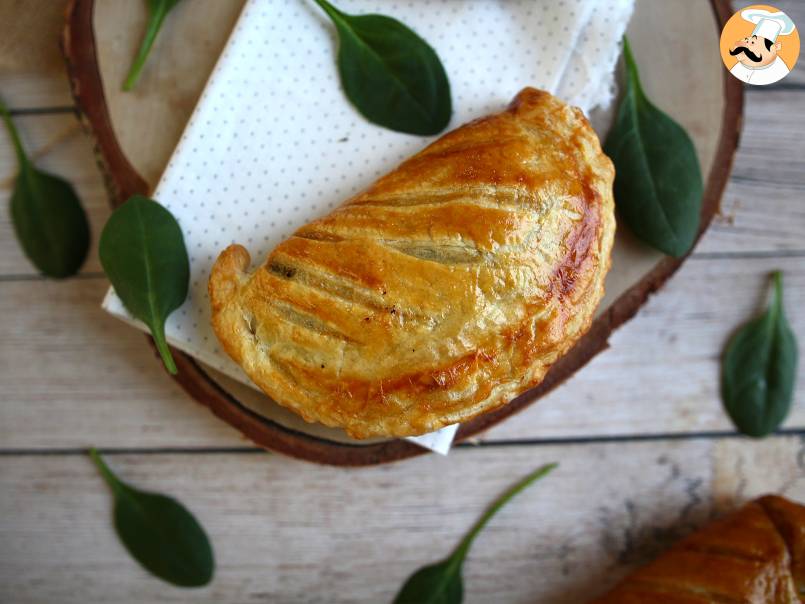 Pierożki nadziewane pieczarkami i szpinakiem - zdjęcie 4