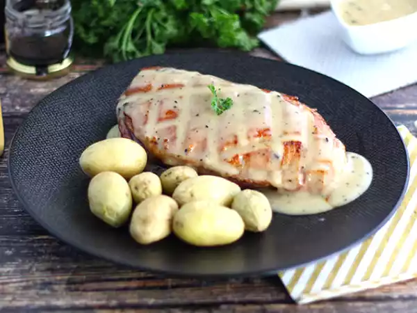 Przepis Pierś z kaczki i sos z kawałkami trufli
