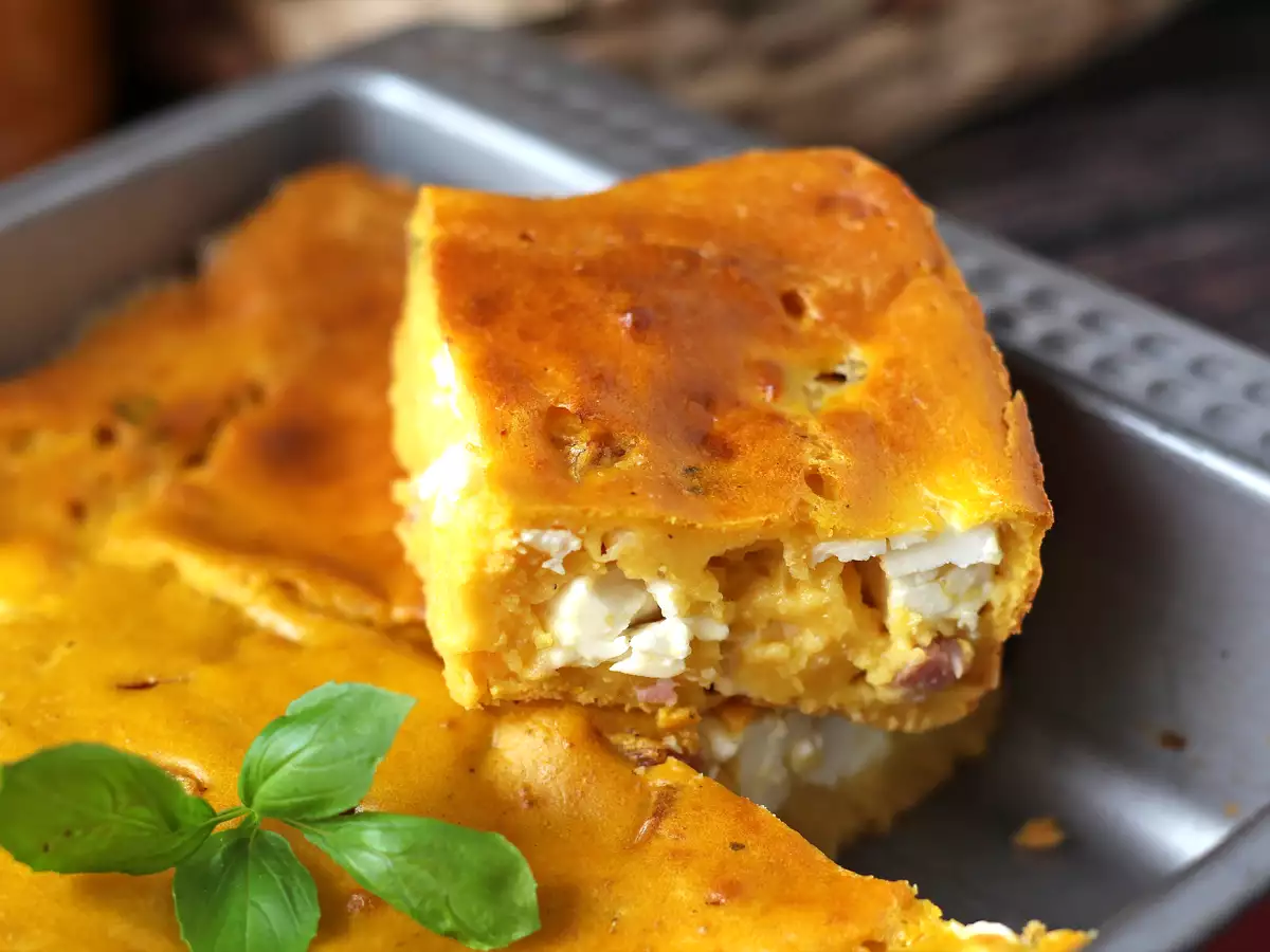 Pikantne brownie z szynką i fetą oraz dynią: idealny przepis na zupę recyklingową! - zdjęcie 3