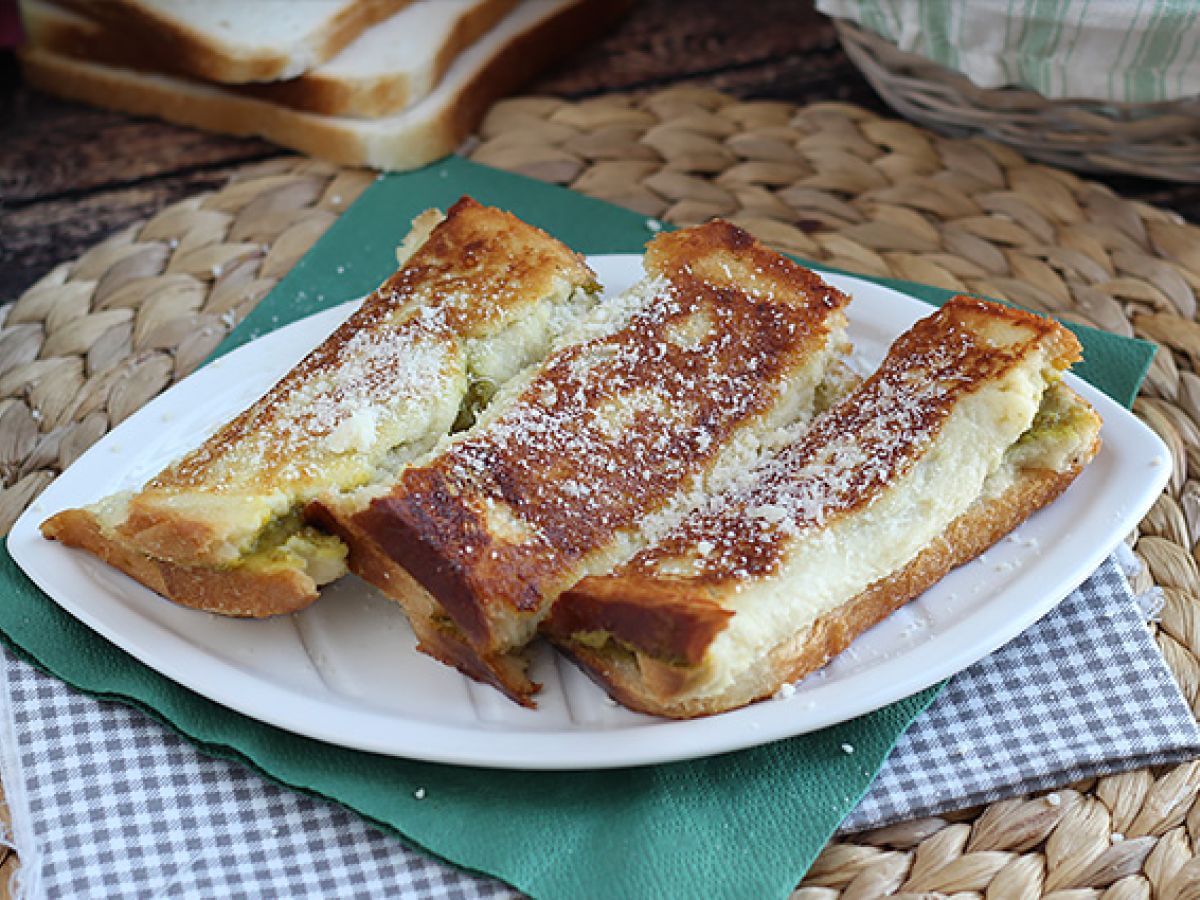Pikantne tosty francuskie z pesto - zdjęcie 3