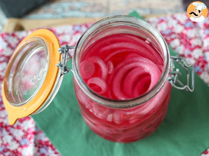 Pikle z czerwonej cebuli, idealne do wzbogacenia dań! - zdjęcie 6
