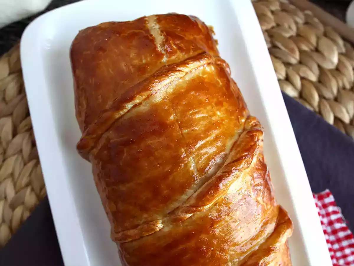 Polędwiczki wieprzowe w cieście francuskim, krok po kroku - zdjęcie 3