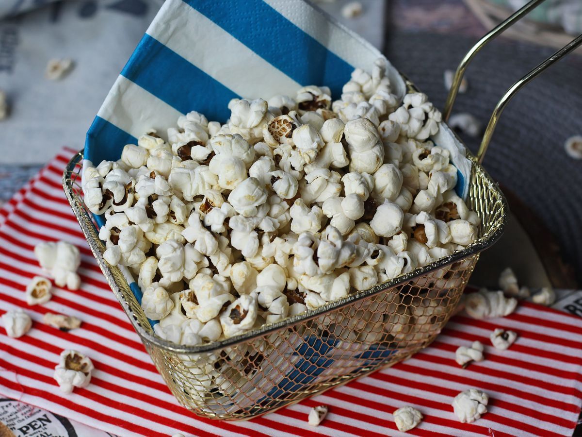 Popcorn w frytkownicy powietrznej, to możliwe!