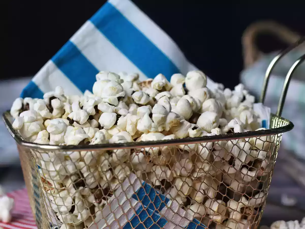 Popcorn w frytkownicy powietrznej, to możliwe! - zdjęcie 3