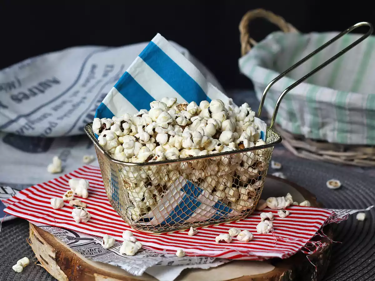 Popcorn w frytkownicy powietrznej, to możliwe! - zdjęcie 4