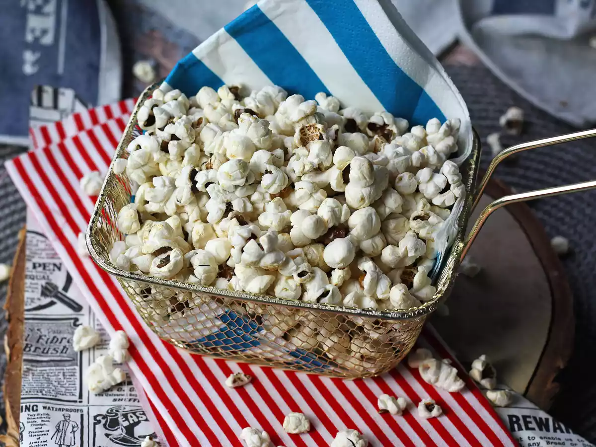 Popcorn w frytkownicy powietrznej, to możliwe! - zdjęcie 5