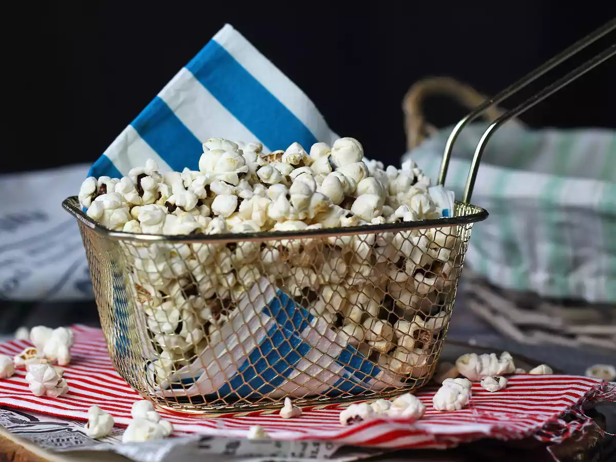 Popcorn w frytkownicy powietrznej, to możliwe! - zdjęcie 6