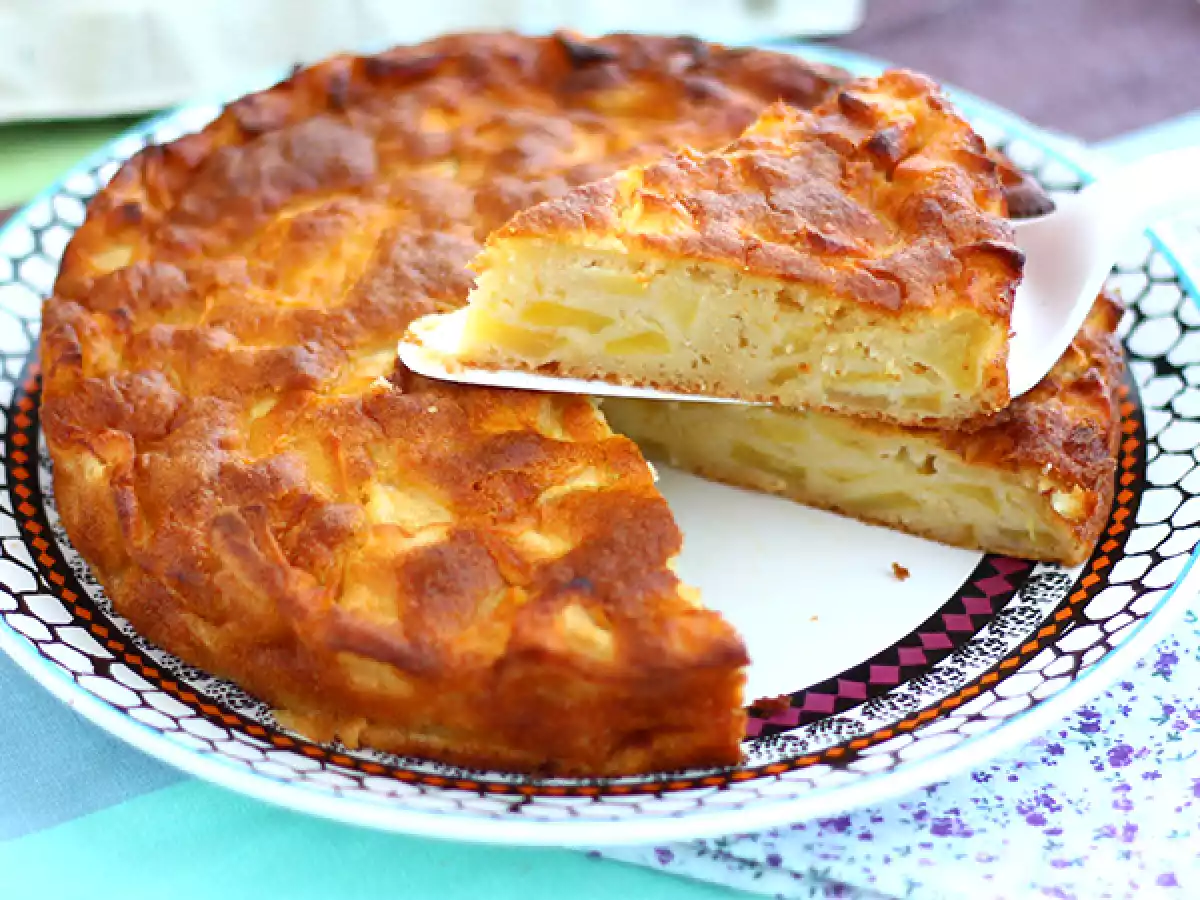 Proste ciasto z jabłkami - zdjęcie 2