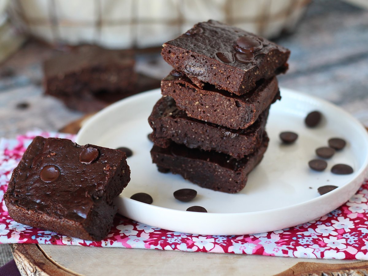 Proteinowe brownie z serwatką, naturalnie bezglutenowe - zdjęcie 4