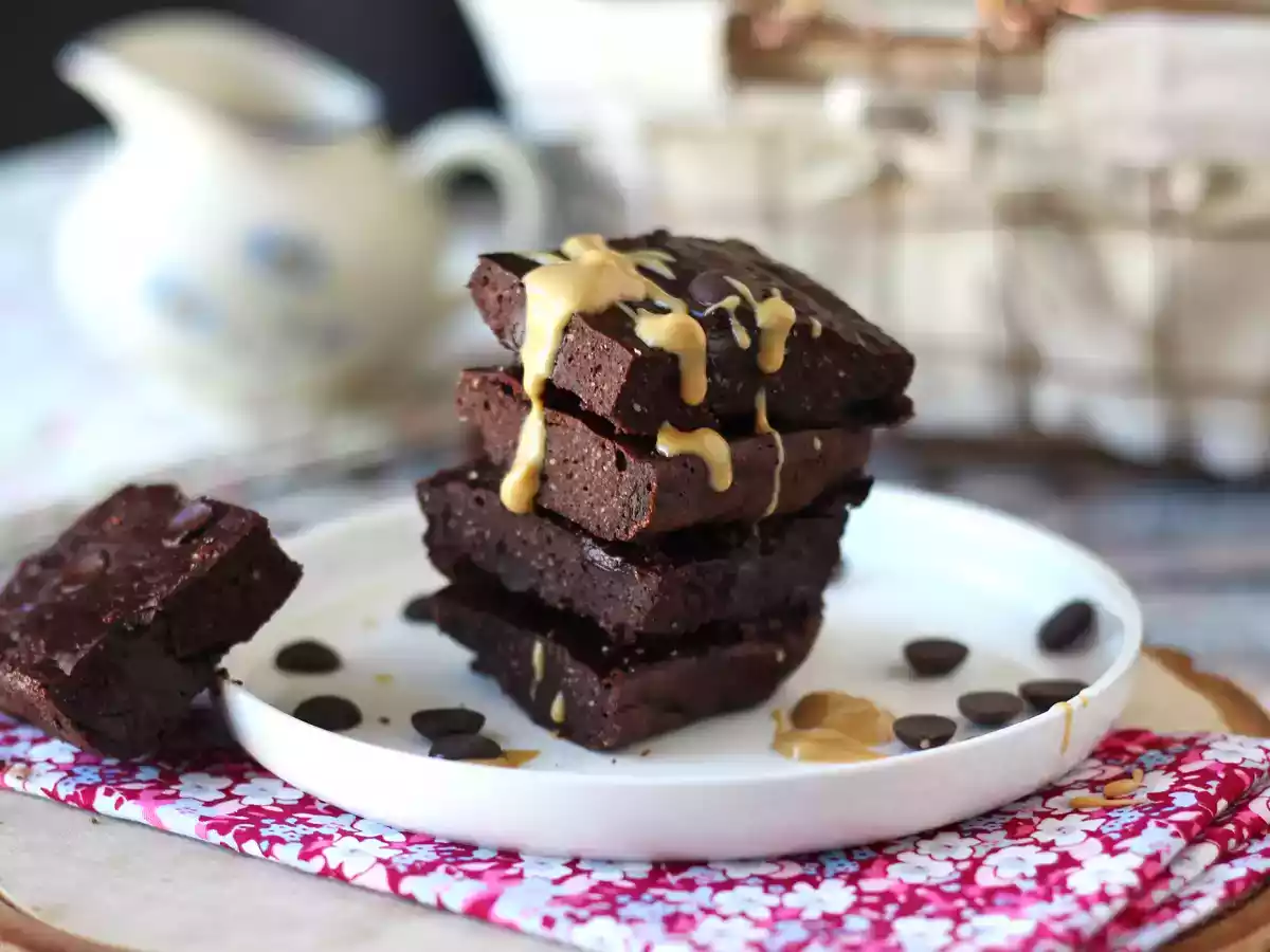 Proteinowe brownie z serwatką, naturalnie bezglutenowe - zdjęcie 6