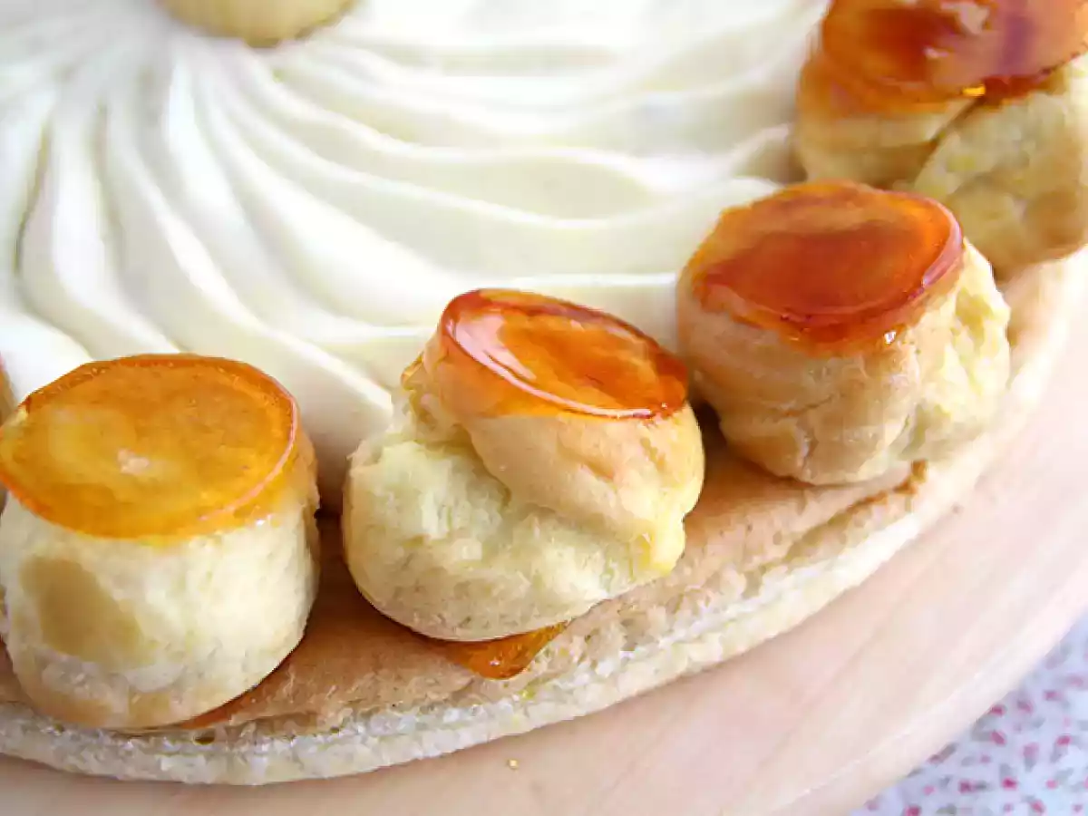 Przepis na Saint Honoré wyjaśniony krok po kroku w wideo - zdjęcie 2