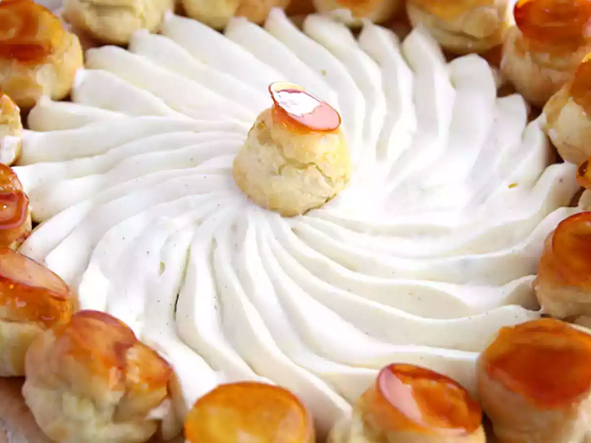Przepis na Saint Honoré wyjaśniony krok po kroku w wideo - zdjęcie 4