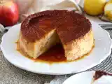 Pudding jabłkowo-karmelowy z rogalikami, zdjęcie 3
