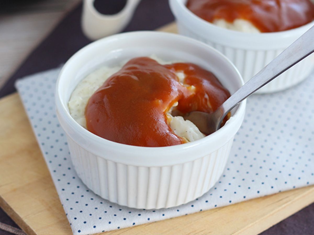 Pudding ryżowy z solonym karmelem maślanym - zdjęcie 2