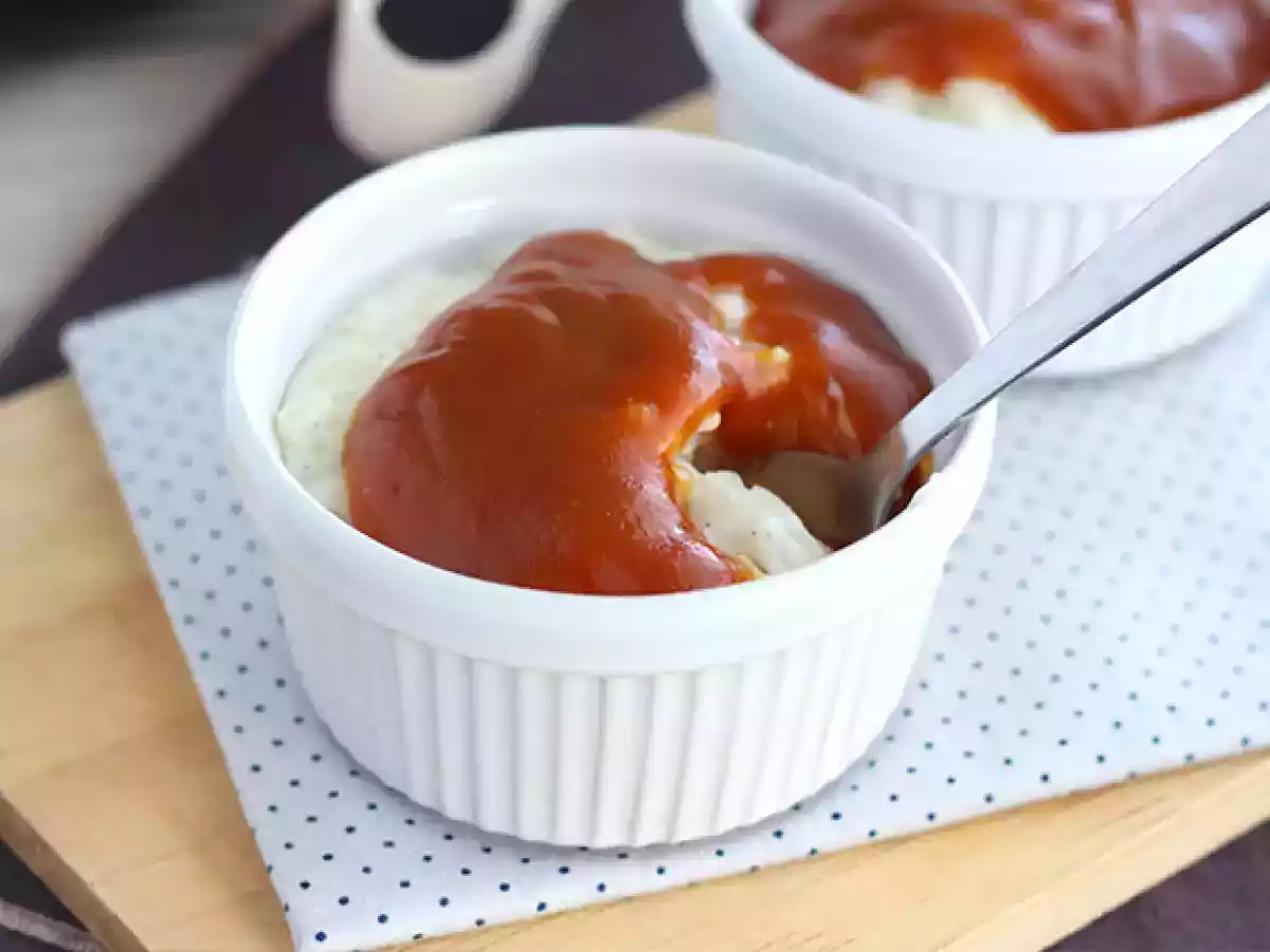 Pudding ryżowy z solonym karmelem maślanym - zdjęcie 2