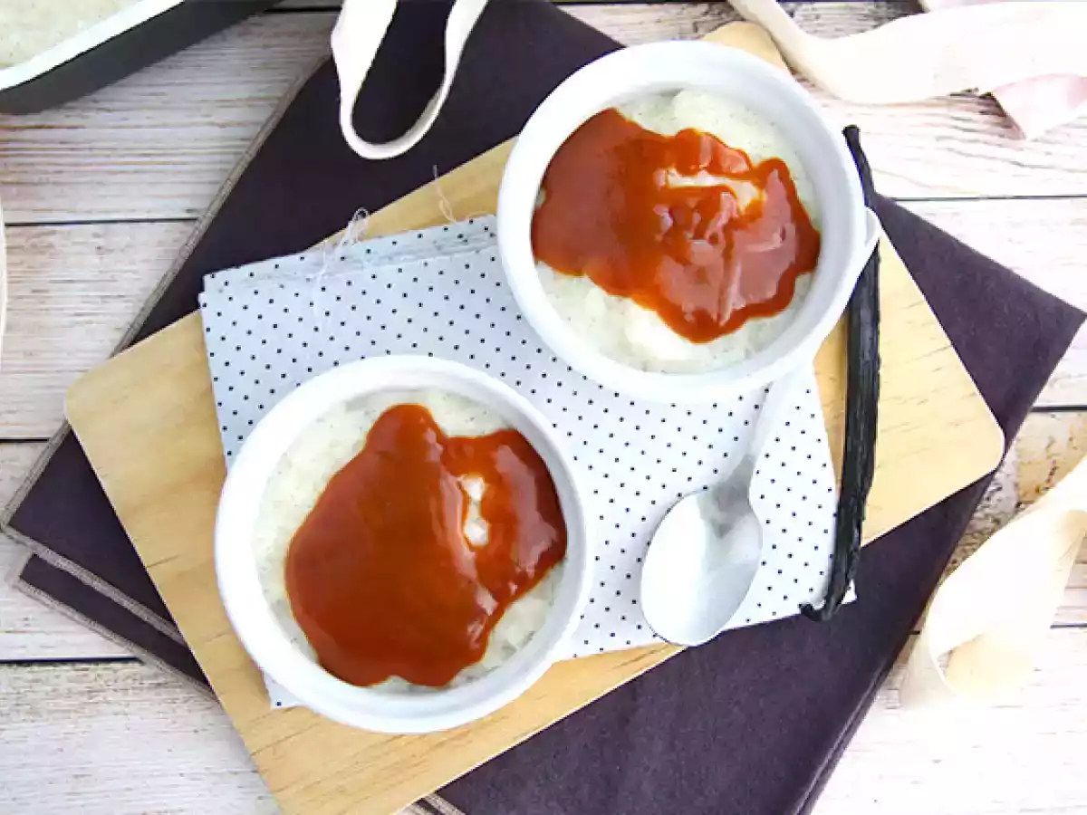 Pudding ryżowy z solonym karmelem maślanym - zdjęcie 3