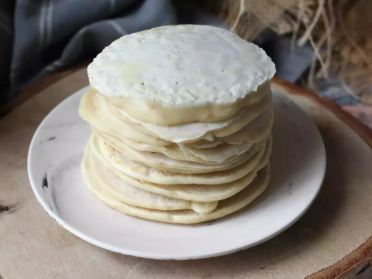 Puszyste wegańskie pancakes z jajkiem lnianym (flax egg) – łatwy przepis bez jajek - zdjęcie 5