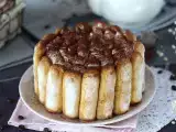Pyszna charlotte tiramisu bez jajek, zdjęcie 1
